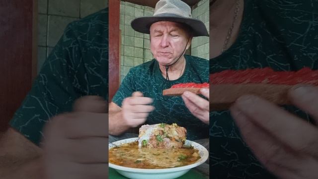 На обед компот и суп. Приятного всем аппетита.