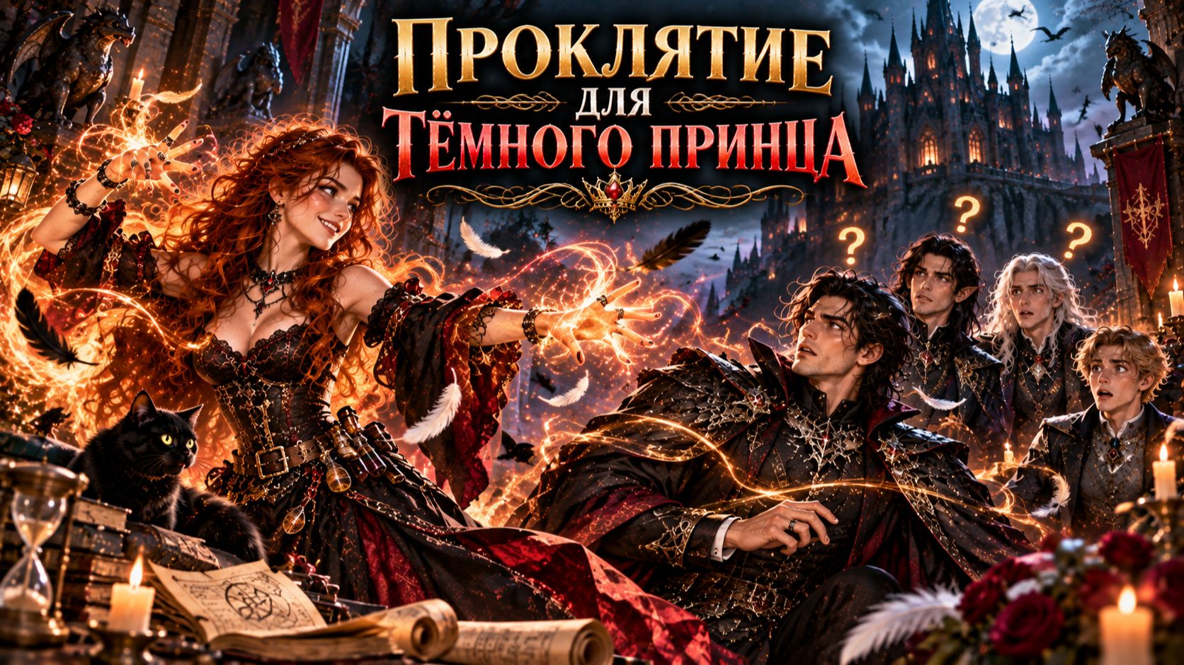 ПРОКЛЯТИЕ ДЛЯ ТЁМНОГО ПРИНЦА ❤️🔥 АУДИОКНИГА ПОЛНОСТЬЮ❤️🔥ФЭНТЕЗИ