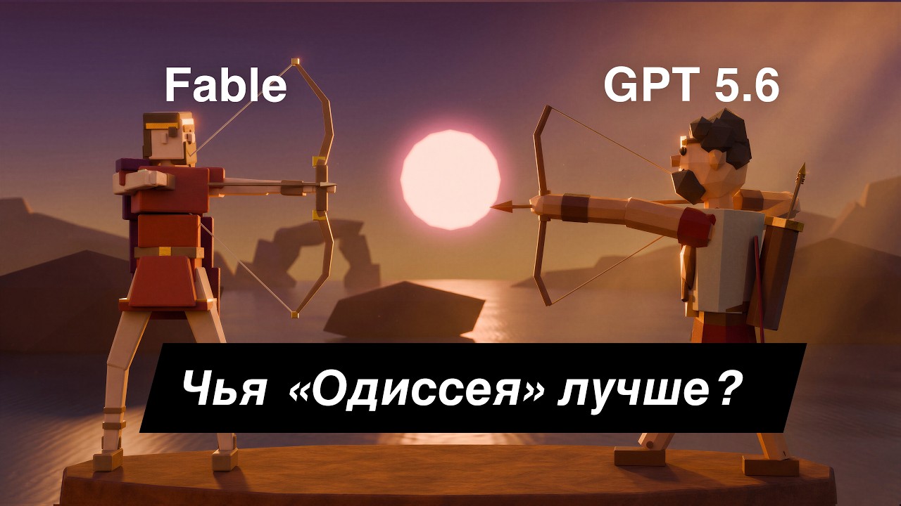 Я дал Claude и ChatGPT Blender. Кто лучше сделает «Одиссею»?