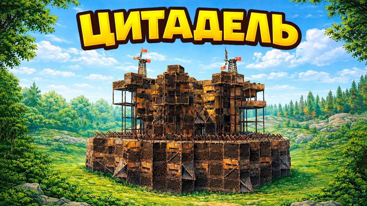 ЦИТАДЕЛЬ! АЛЬЯНС КЛАНОВ не смог ЗАРЕЙДИТЬ нас ЗА 1000 ДНЕЙ В РАСТ⧸RUST