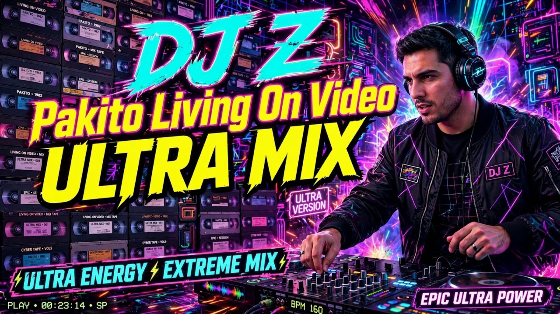 Dj Z, Pakito - Living On Video