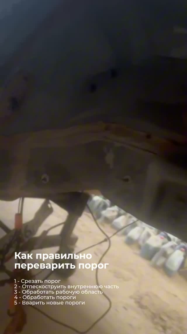 Как правильно переварить порог