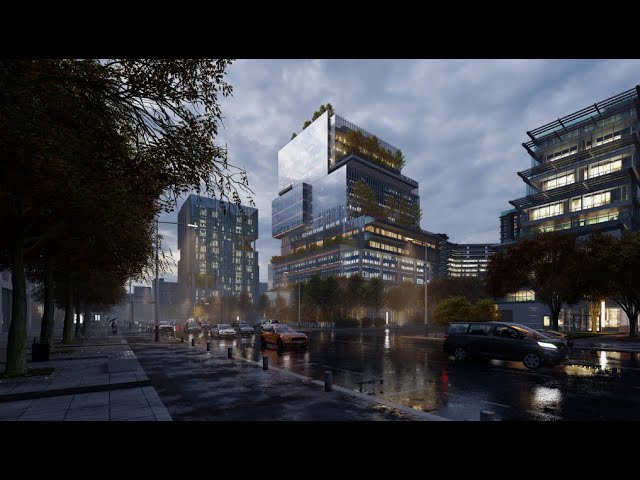 Город | 3D-визуализация