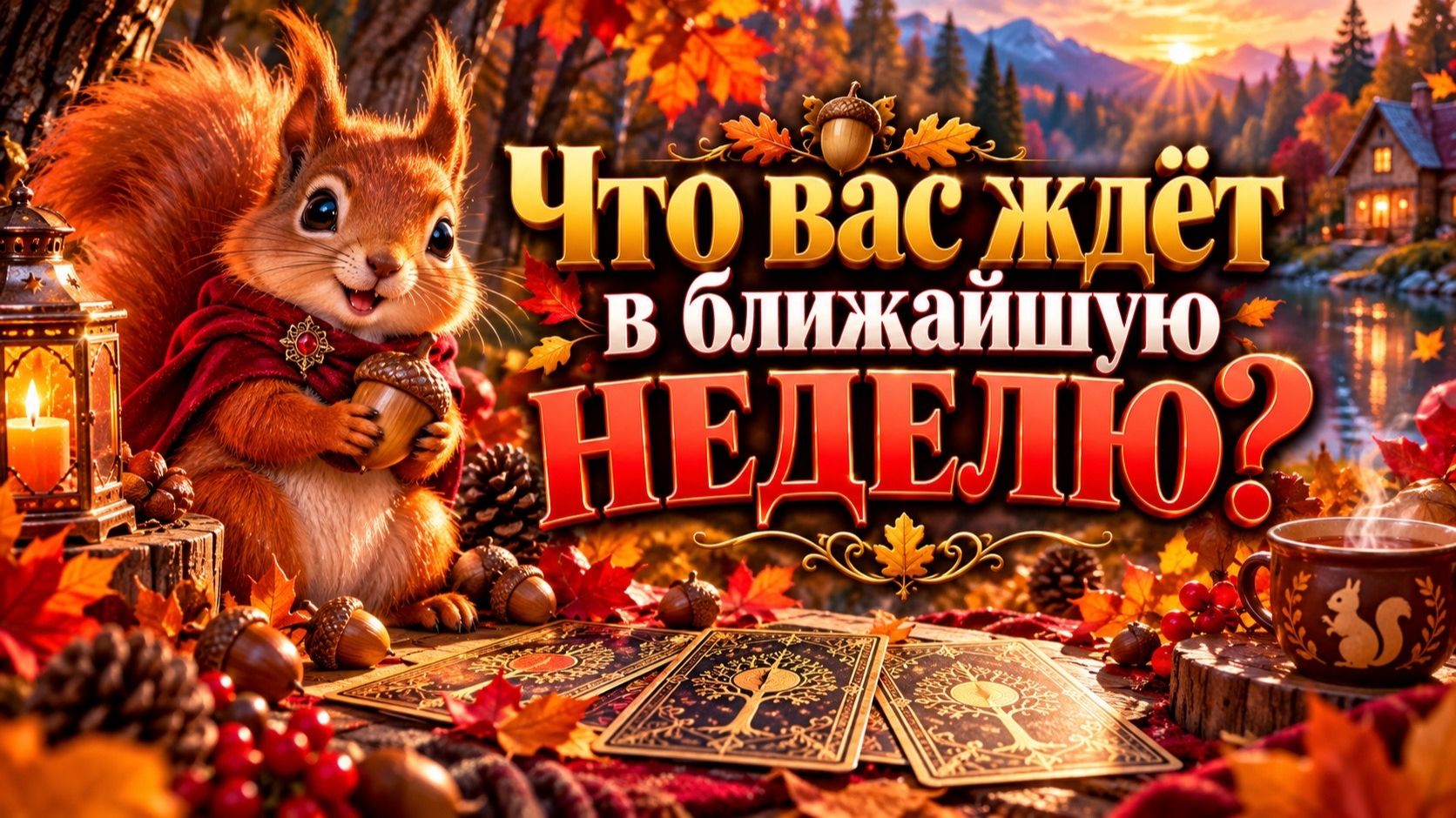 Что вас ждёт в ближайшую неделю? Гадание пасьянс Tarot reading
