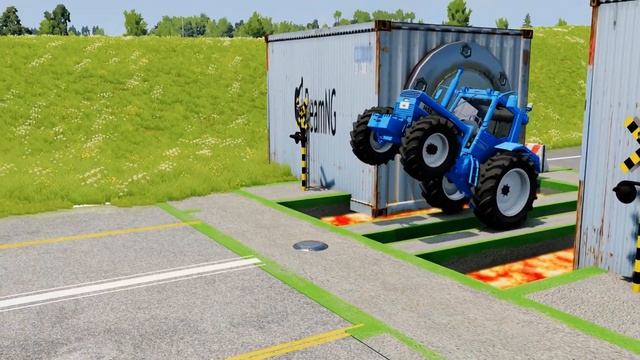 Эвакуатор Маккуин | Перевозка грузовика — яма против машины | BeamNG.Drive