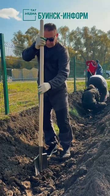 Буинск становится зеленее!