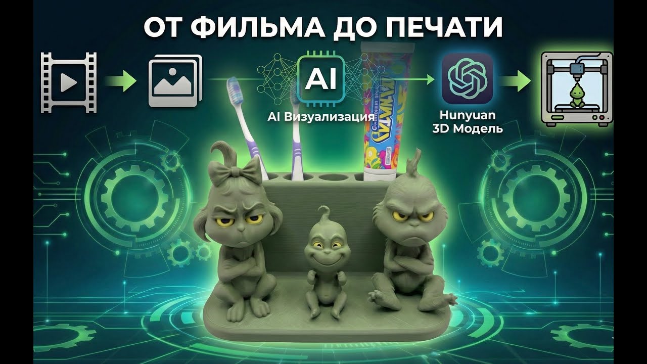 От идеи до 3D модели.
