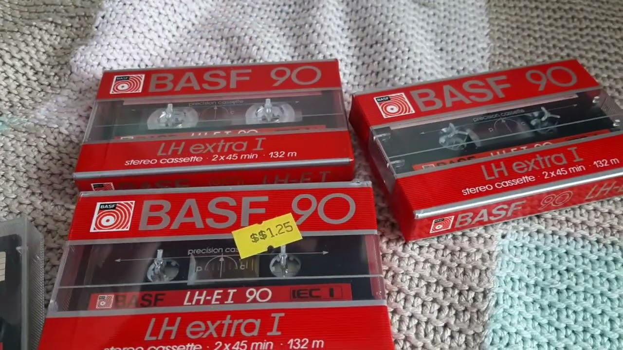 Кассеты BASF. USA.