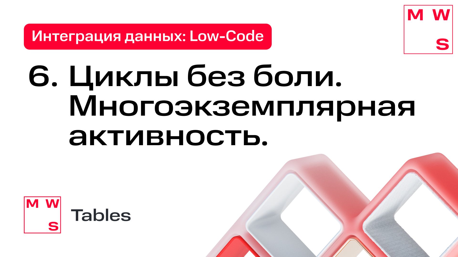 TABLES IP #6 - Циклы без боли. Многоэкземплярная активность
