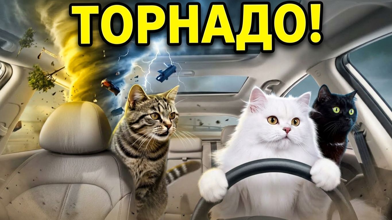 КАТАСТРОФА! Как мы спаслись от ВЕРИТИ-ТОРНАДО в Реальной жизни?