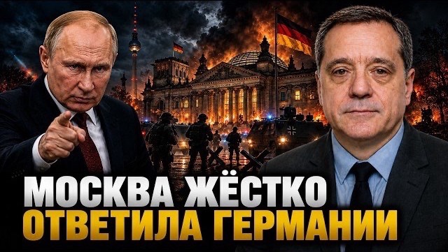 МОСКВА ЖЁСТКО ОТВЕТИЛА ГЕРМАНИИ!