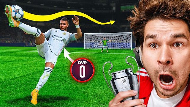 Лига Чемпионов... но 0 РЕЙТИНГ у Моих Футболистов!! (EA Sports FC 26)