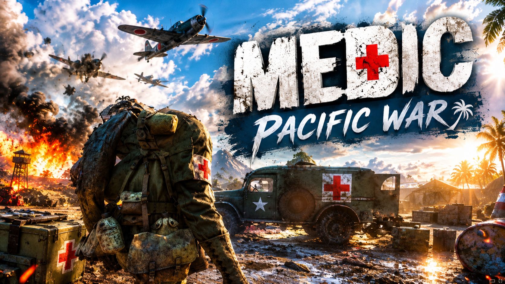 MEDIC: PACIFIC WAR |  СПАСАЕМ РАНЕННЫХ В ЭПИЦЕНТРЕ СМЕРТОНОСНЫХ СОБЫТИЙ