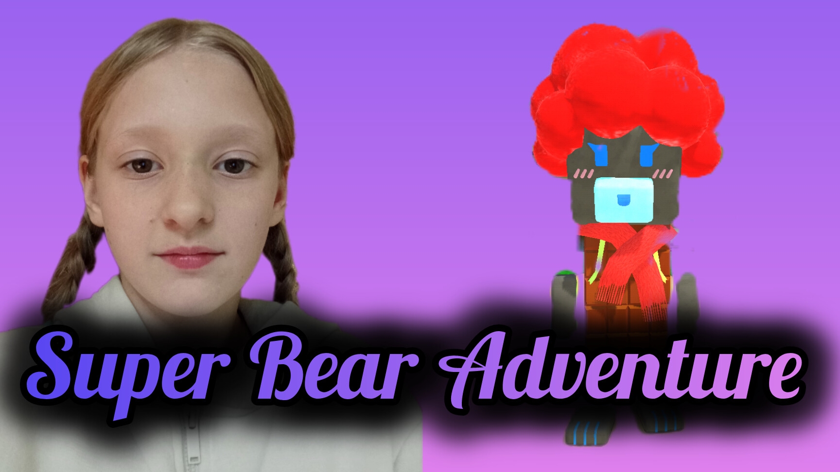 + 1 спасëнный мишка в игре Super Bear Adventure