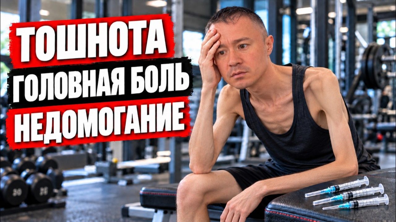 Доигрался! Побочки от уколов Тирзепатида и Тестостерона   FUSEMAN RUSLAN KHUSNIYAROV