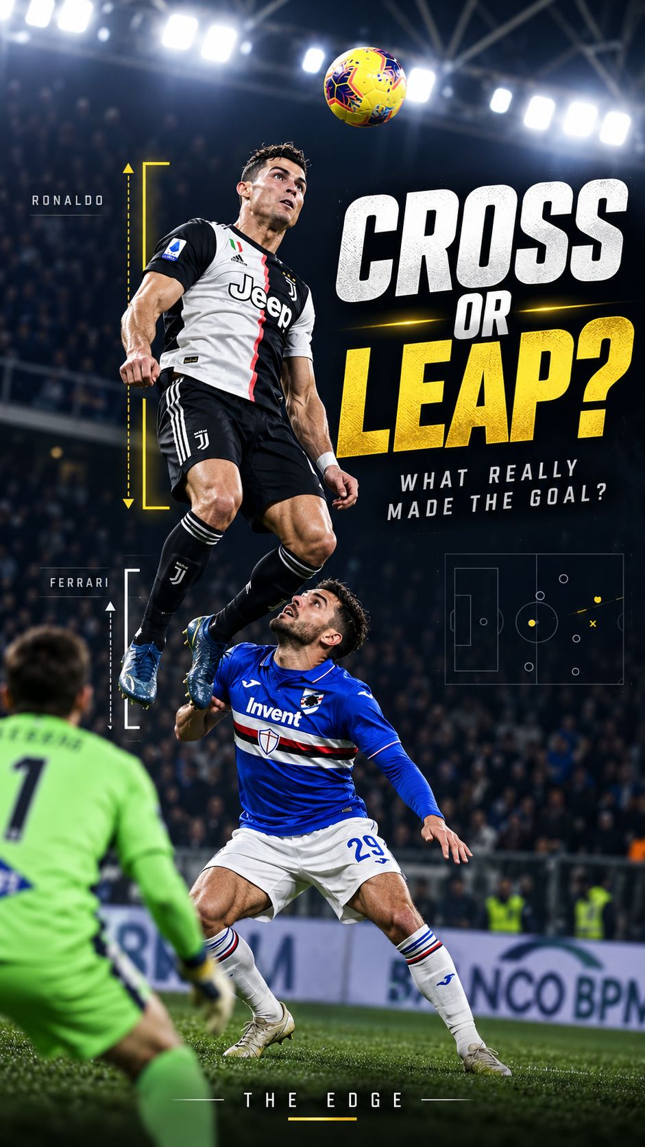 RONALDO: Cross Or Leap? | Разбор невероятного гола CR7