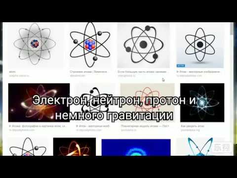 Электрон, протон, нейтрон, гравитация. Выдумка!?