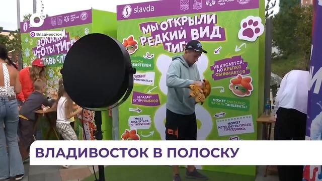 Полосатый праздник объединил тысячи жителей и гостей Владивостока