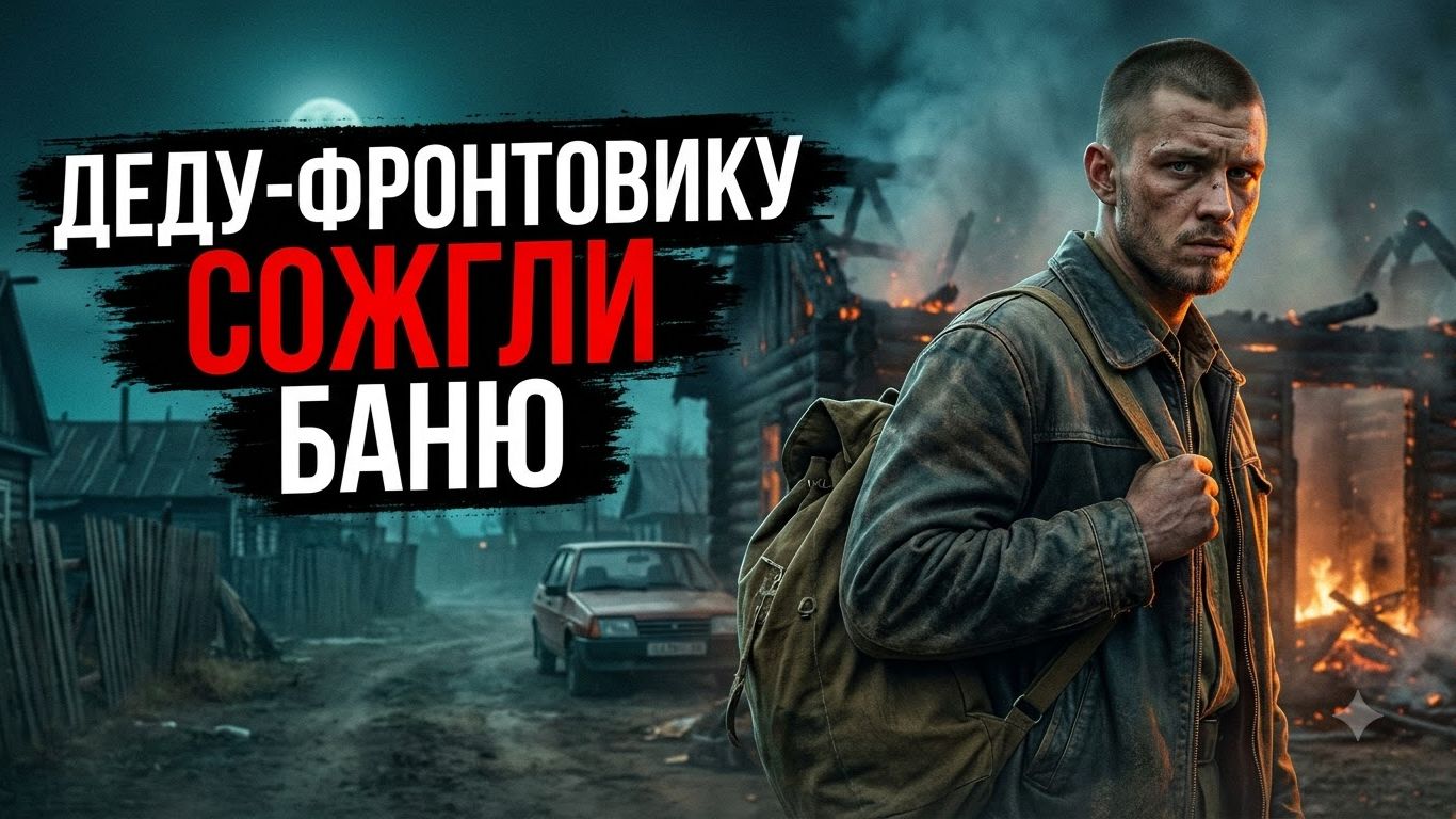 Деду-фронтовику сожгли баню ради дач. Внук вернулся с Курил