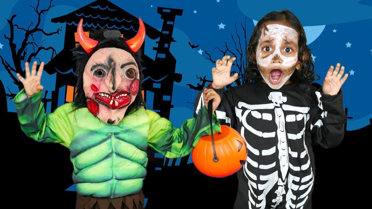 Тук Тук Открывай # Halloween Trick Or Treat Song # песни на хэллоуин для детей # Kuku And Cucud