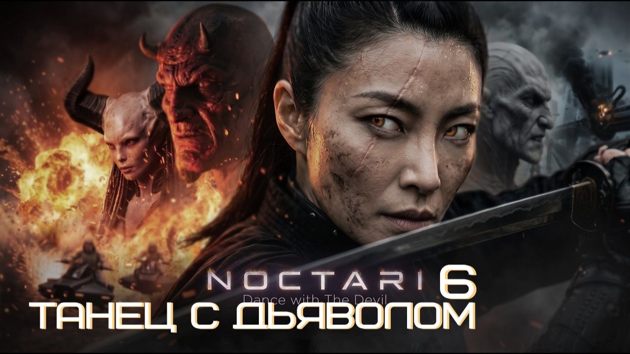 Танец с дьяволом. NOCTARI 6 сериал 2026, мрачная фантастика, кунг-фу экшен. Вампиры и инопланетяне