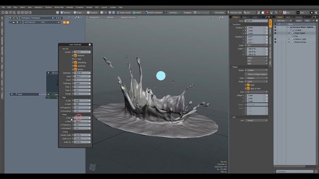 Water Splash (Assembly) | MODO 12.0 | 11.2