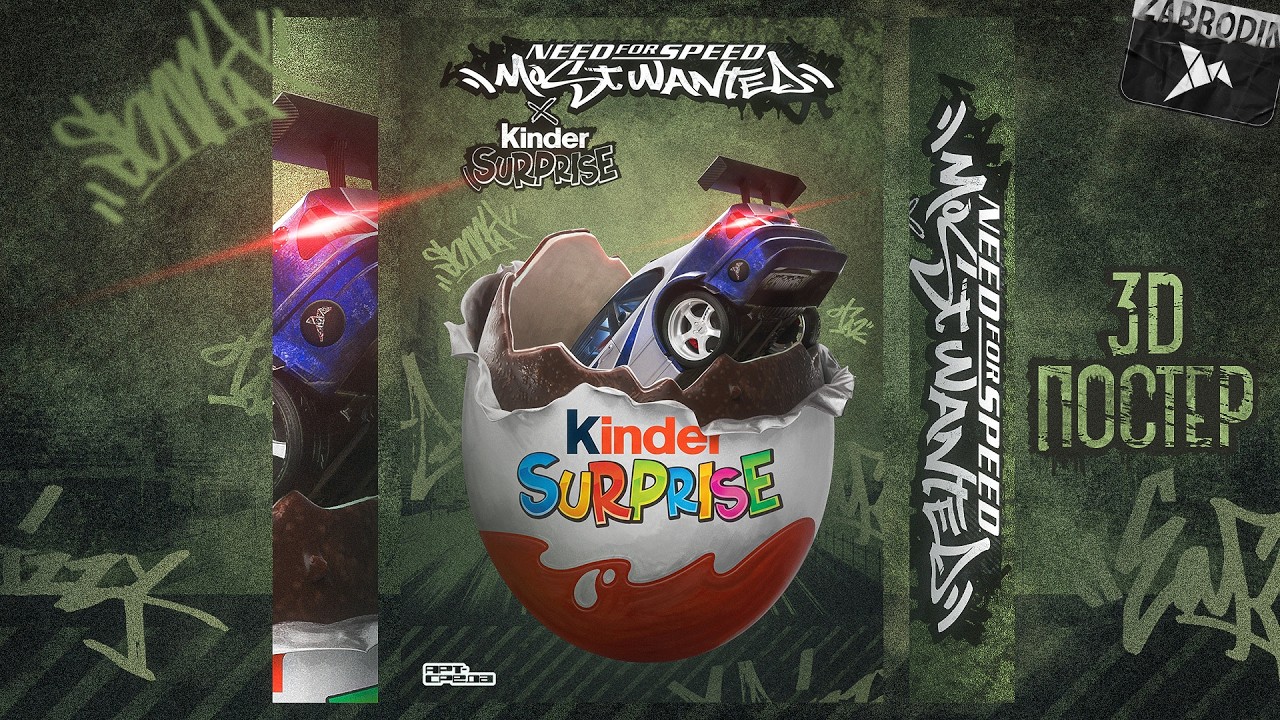 BMW M3 GTR из Kinder Surprise 🔥