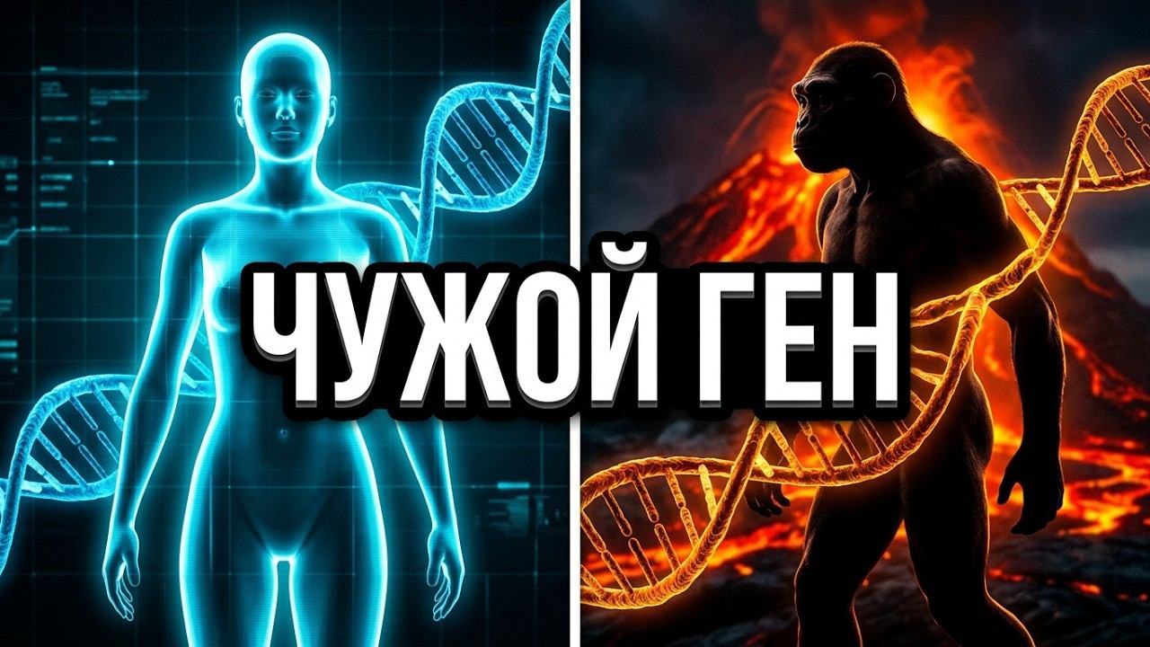 Учёные только что обнаружили в наших телах нечеловеческую ДНК