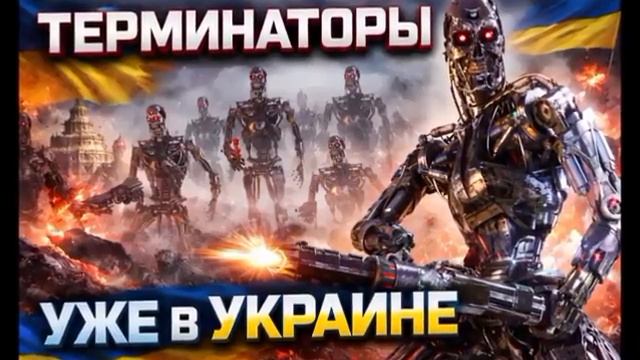 Терминаторы уже в Украине .Роботы ФАНТОМ!!