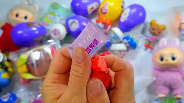 Giant ASMR Unboxing 150 LABUBU Mini Mochi SquishiesDoes Each Capsule Contain LABUBU???(p.1)