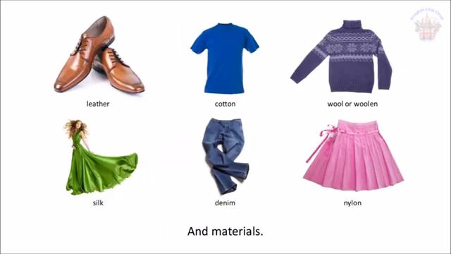 Describing Clothes And Actions Learn English