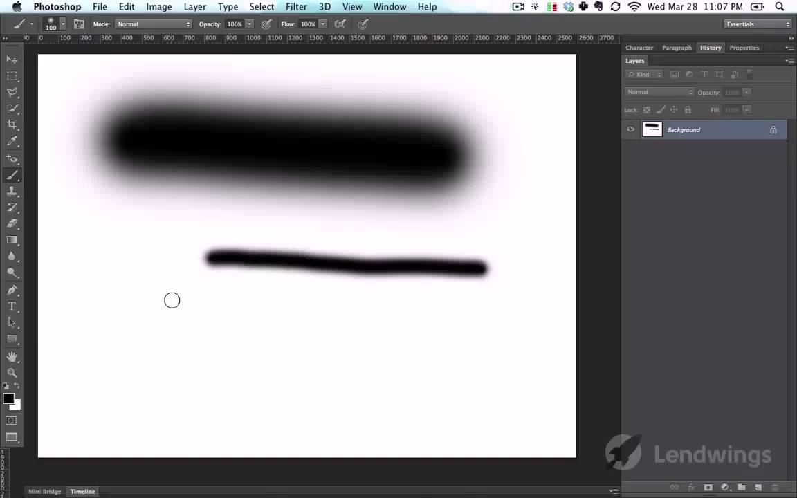 49 Горячие клавиши кисти. Видеокурс Photoshop для начинающих.