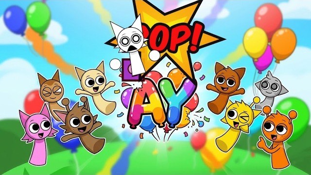 ЭЙ В ИГРЕ «ВОЗДУШНЫЙ ВЗРЫВ ШАРОВ», ЭТО СПРУНКИ 🎈