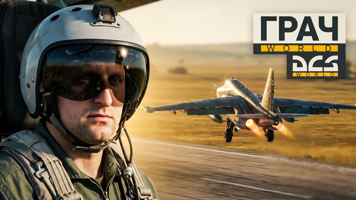 ✅DCS: Реалистичные полеты на Су-25 «Грач». Улучшенная графика DLSS 5 | X3🚀