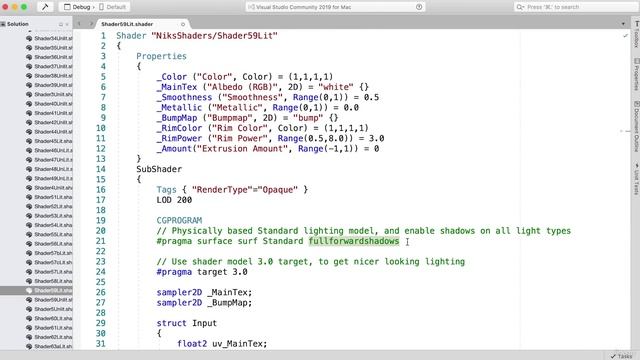 40 Adding A Vertex Function To A Surface Shader