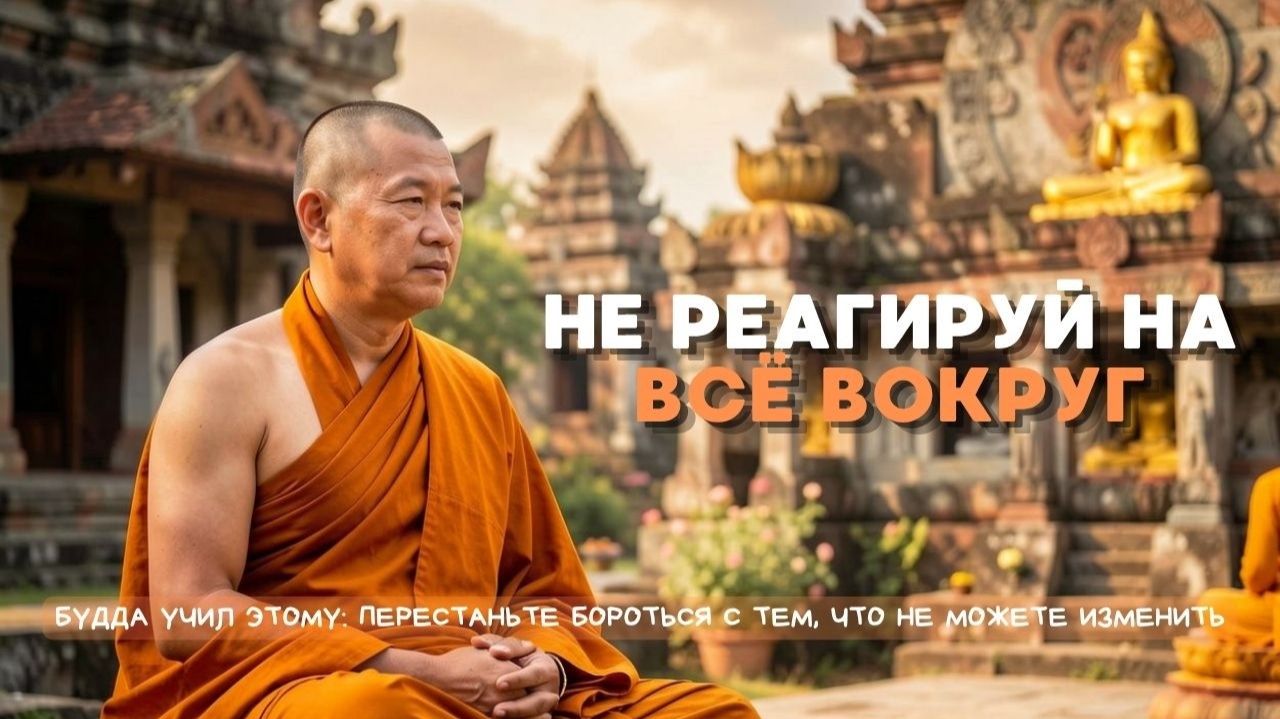 Как научиться не реагировать на внешний мир # Главная буддийская мудрость