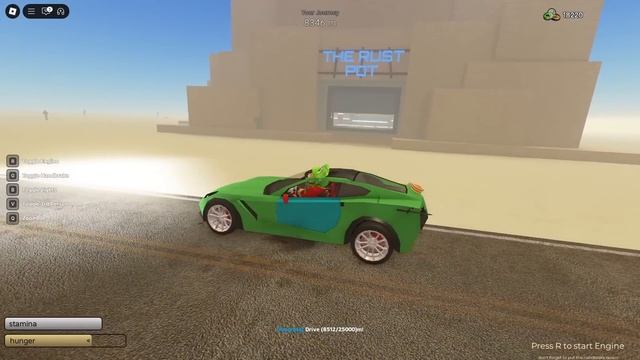 БЕСПЛАТНАЯ МАШИНА в игре ПЫЛЬНАЯ ПОЕЗДКА роблокс  A dusty trip roblox  Обзор CIVETTA
