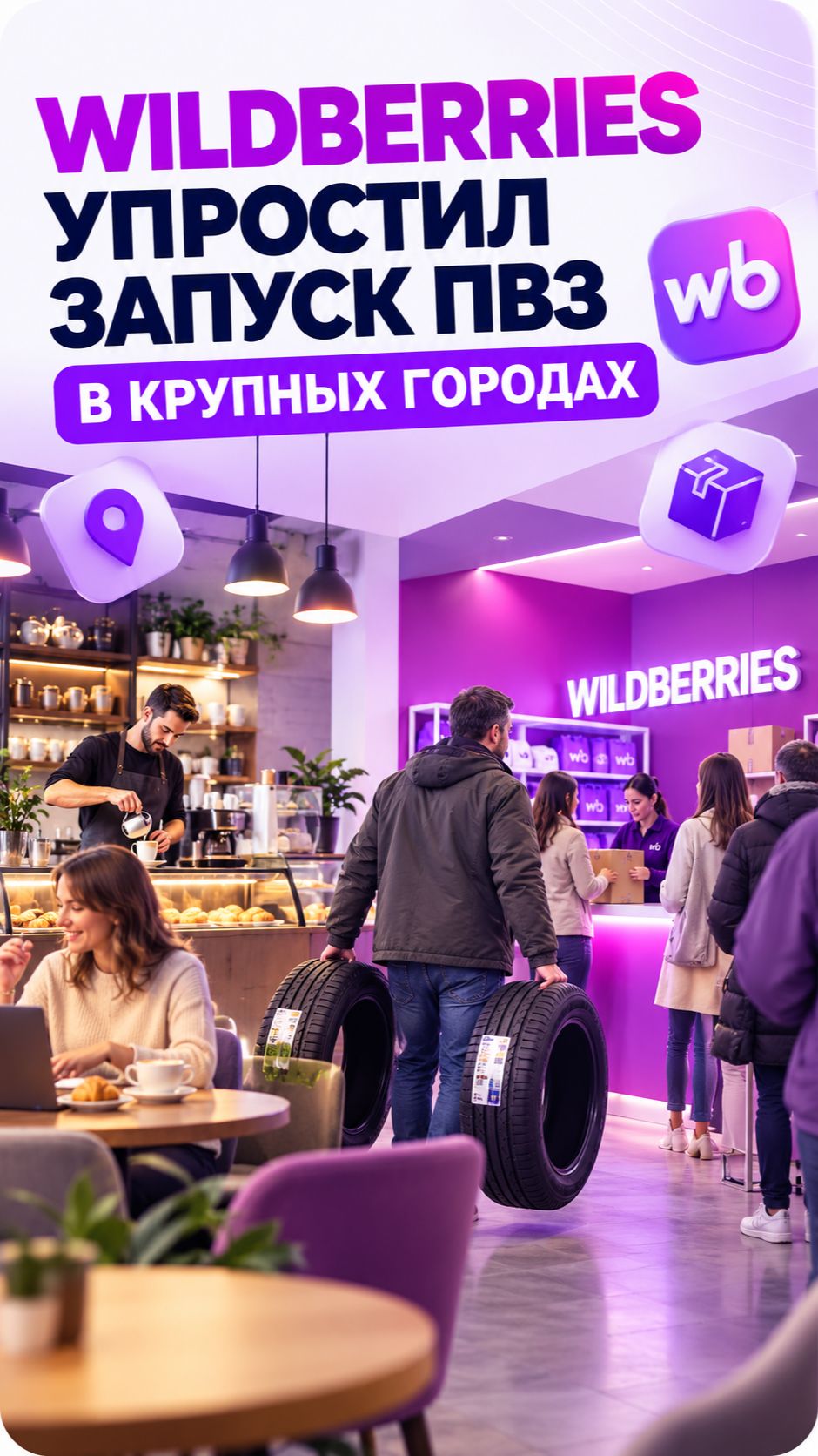 Wildberries упростил открытие ПВЗ
