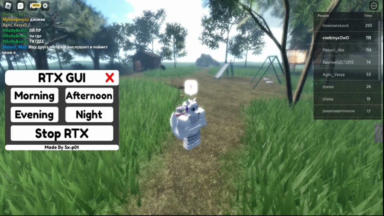 HACK RTX ON ROBLOX