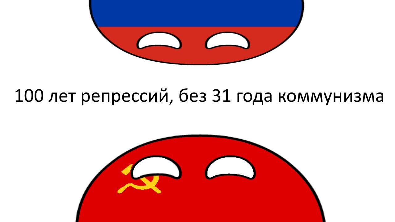 100 лет СССР. Анимация Countryballs