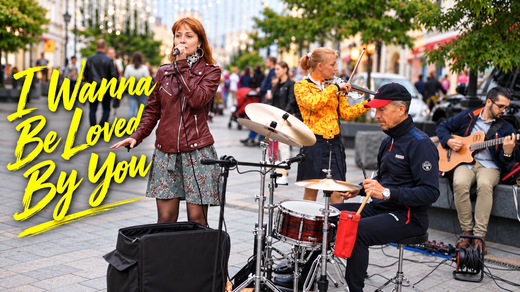 Уличные музыканты, I Wanna Be Loved By You, Владивосток