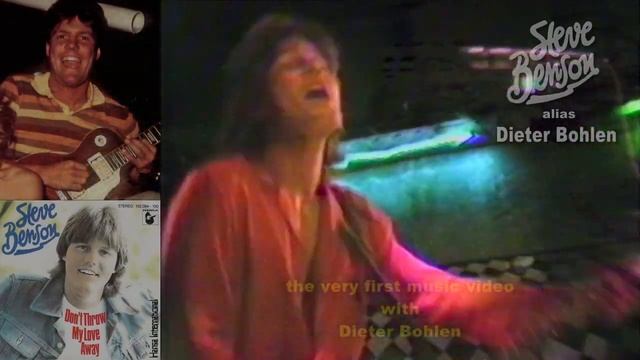 Steve Benson (Dieter Bohlen) _ Don't Throw My Love Away - Video [1_2] 1981