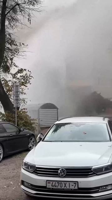 Помыли окна в доме.