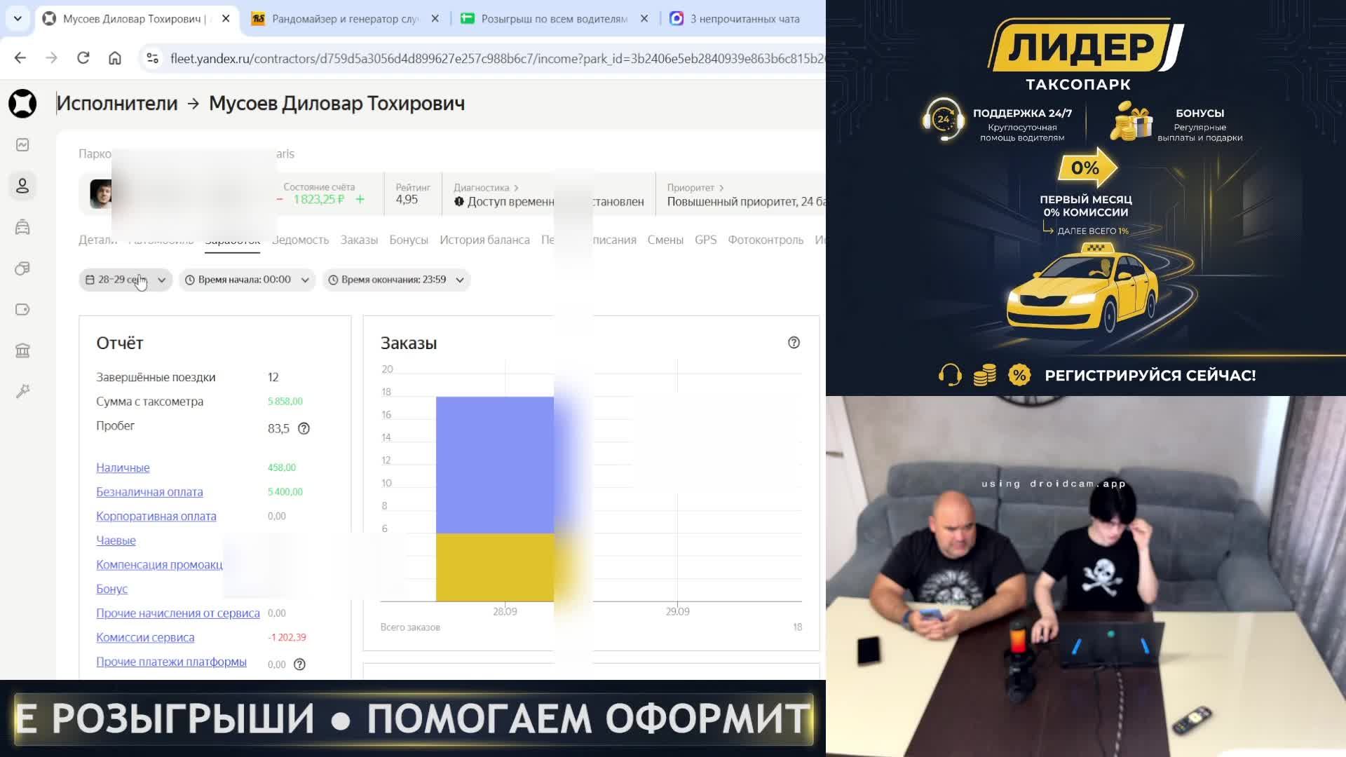 Розыгрыш для водителей |28.09.2026
