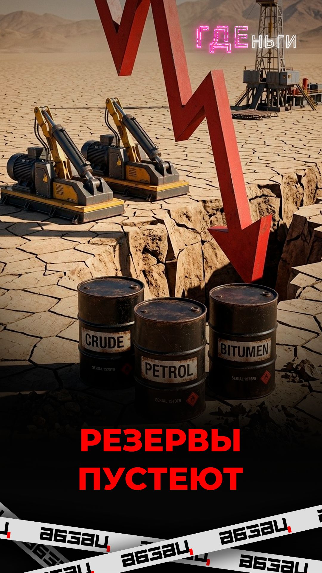 Резервы пустеют