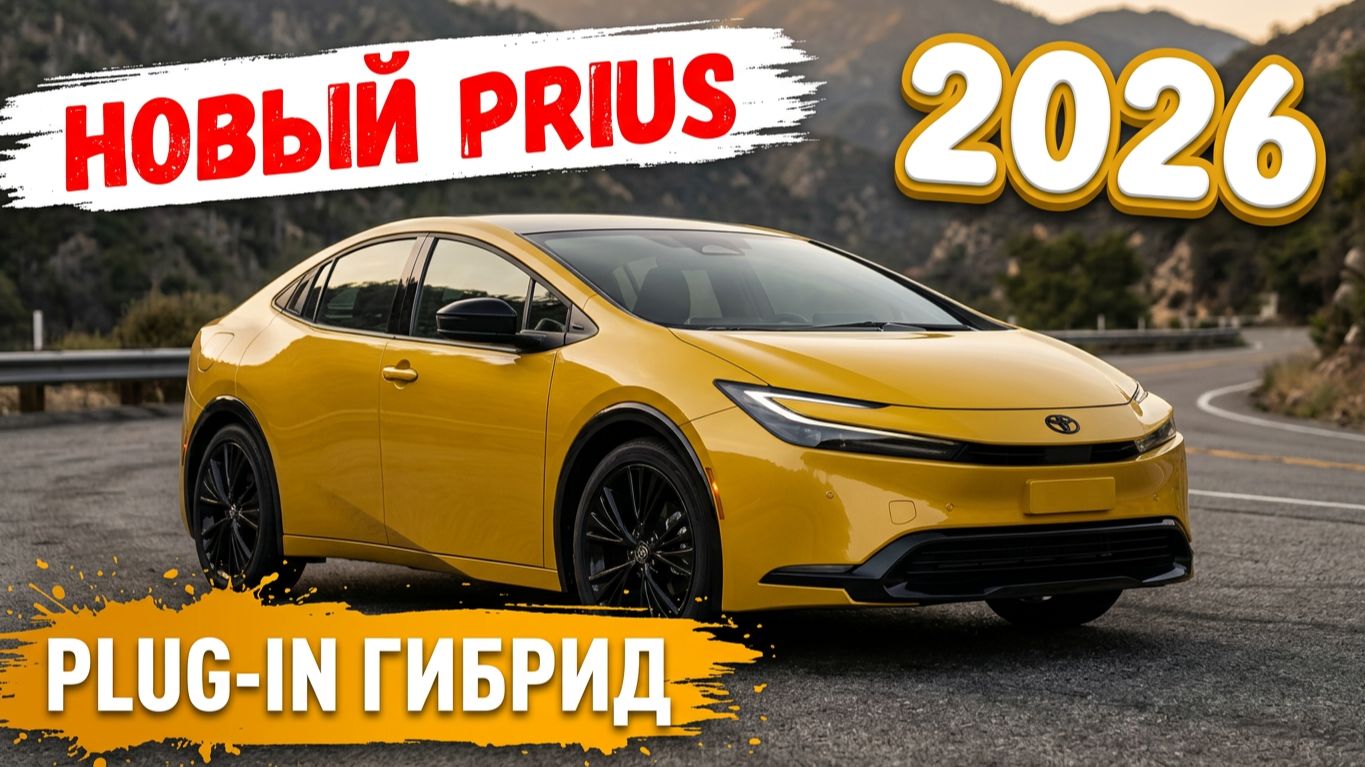 Новый Prius PHEV  от Toyota 2026 🔸 Авто-Горизонты