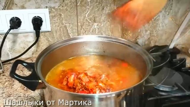 Идеальный суп харчо.