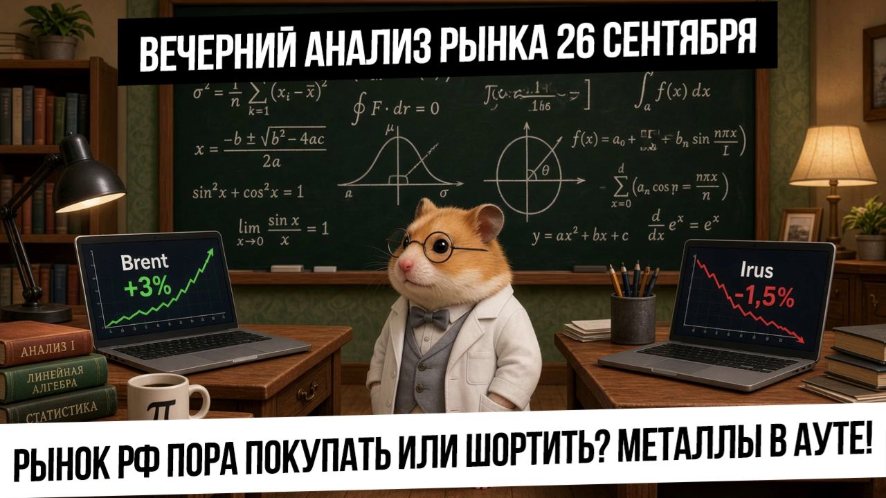 Вечерний анализ рынка 28 сентября. Рынок слабый или сейчас возможность купить его? Металлы упали!