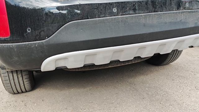 накладка заднего бампера Kia Sorento XM FL