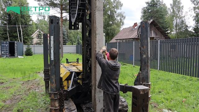 ЗАКАЗЧИТЬ ПРИНЯЛ ВЕРНОЕ РЕШЕНИЕ - БИТЬ! ЗАБИВКА СВАЙНОГО ФУНДАМЕНТА